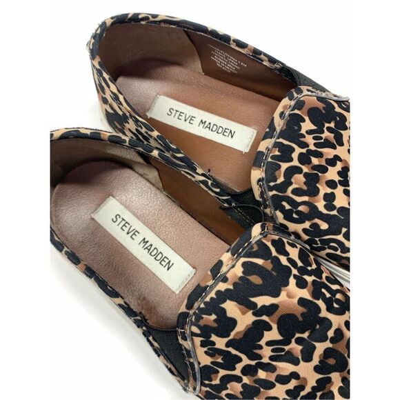 Steve Madden leopard print symba slip on shoe size 7 1/2 - Picture 5 of 7